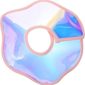 COSMEVIVI Haustierhalsband katzenhalsband Katzen cat Collar - Katzenhalskrause Größe S katzenhalsbänder Haustiere Kragen Katze Wiederherstellungshalsband Hundehalsband PVC