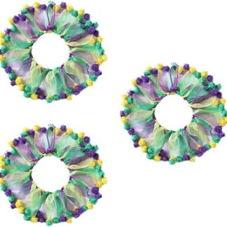 minkissy 3 pcs Pet Collar Dog Collar Cat Elizabethan Collar Cute Carnival Dog Costume Pet Healing Cone Carnival Cat Collar Festival Cat Collar Dog Necklace Hamster Comfortable Polyester