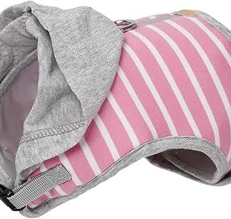 Hohopeti Haustier-Pullover Hundehalsband Leine verstellbares hundegeschirr Warnweste cat Harnesses katzenhalsband Katzengeschirr und Leine Geschirre für Haustierwesten Reine Baumwolle Rosa