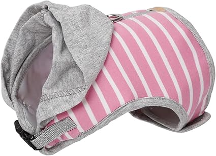 Hohopeti Haustier-Pullover Hundehalsband Leine verstellbares hundegeschirr Warnweste cat Harnesses katzenhalsband Katzengeschirr und Leine Geschirre für Haustierwesten Reine Baumwolle Rosa