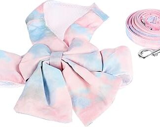 ROMISBABA 1 Satz Haustier Geschirr Katzenkratzer Fluchtsichere Katze Geschirre Kratzschutz Für Katzen Katzenhalsband Katzentransporter Katzenweste Katze Zauberstab Katzenbedarf Polyester