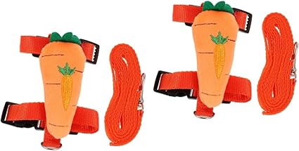INOOMP 2 Sets Lead Cat Collars No-Choke Vest Straps Summer Jackets Puppy Summer Vest Safety Belts for Dogs Chest Strap for Cats Chest Band Set Dog Red Polyester Harness