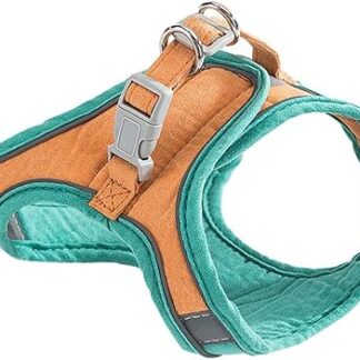 Kisangel 1 Set Cat Lead Cute Tank Top Pet Lead Reflective Jacket Running Lead for Cats Small Dog Vest Cat Retractable Lead Cat Vest Safety Vest Suede Harness Portable