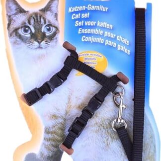 Beavorty Harness Cat Pet Cat Chain Aquarium Bridge Aquarium Decorations Large Lead Cat Collar I-shaped Belt Cat Chain Ring