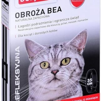 beaphar Bea Collar Naturally Scented Reflective for Kittens and Cats