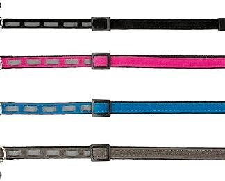 Trixie Cat collar, reflective, velvet
