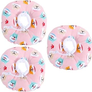 minkissy Elizabeth Circle cat healing cone cards sleeves cat collar anti licking cone dog recovery cone cat collar puppies collars pet neck circle cotton puppy kitten