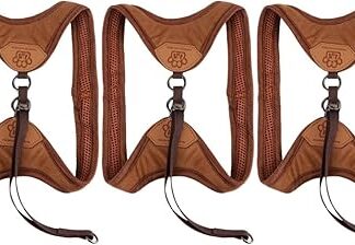 minkissy Pack of 3 V-belt lead for puppies, carrying strap for puppies, pet accessories, puppy lead, puppy harness for small dogs, leashes, cat harness, belt, puppy adjustment