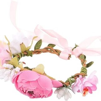 minkissy pet collar out door decor floral necklace small dog collar cute cat accessories kitten collars outdoor kitten collar cat collar ornament dog flower collar fabric Pink Cloth flowers