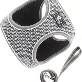 Supvox Set of Pet Harness, Rabbit Harness, Reflective Vest, Reflective Vest, Puppy Harness, Lead, Reflective Cat Chest Strap, Chest Strap for Pets, Large Belt Pug