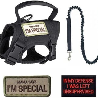 Tactical Cat Harness, Escape Proof Cat Vest, Adjustable Pet Vest Harness with Handle for Large Cats and Small Dogs