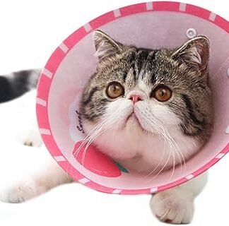 Healing Felt Universal Recovery Collar Kitten Pet Protective Cat Decorative E-Collar Cone for Cat