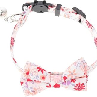 MILISTEN Pet Cat Collar Kitten Cat Accessory for Kitten Collar Cat Accessories Christmas Decoration Kitten Collar Neck Straps for Pets Cotton Red