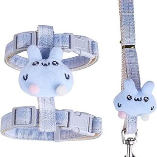 Yooghuge Cat Collars, Adjustable Cat Leash, Cat Harness and Leash for Walking, Escape Proof No Pull Harness for Cats, Puppies, Small, Medium Dogs