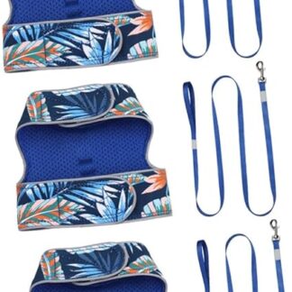 FRCOLOR Hundeleine 3 Sets Katzenleine Reflektierende Weste Katzenleine Geschirr Hunde Gehgurt Katzengeschirr Leine Verstellbares Hundehalsband Hundeschnur Leine Katzen Gehgeschirr