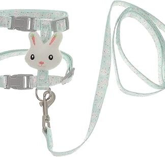 minkissy Leine gepolsterte Weste für Meerschweinchen Hundegeschirr Weste Kätzchen Geschirr Frettchen Geschirr Gurt Hundehalsband Geschirr Katzengeschirr Klein Katzenhalsband Haustier Brustgurt Reise