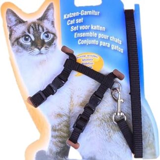 OATIPHO Harness Cat Harness Adjustable Cat Collar Pet Leash Rope Lead