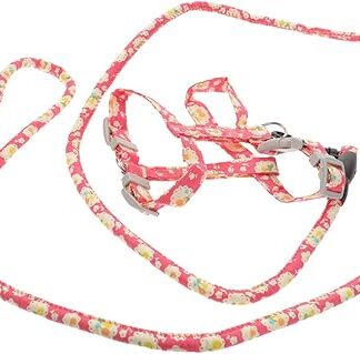 Generisch Katze Hundeleine gurtstopper gurtschutz sicherungsband Tierzubehör Haustierleine cat Leash Katzenhalsband Hundegeschirr Katzenbedarf Kätzchengeschirr und Leine ausbruchsicher Tuch