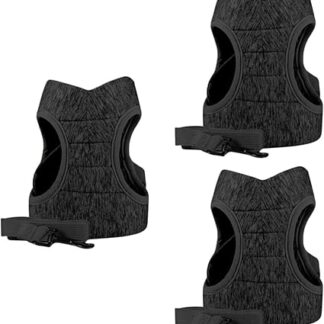 Kisangel 3St Katzenwestenleine Geschirr kleine Hundeleine Seil Leine Heimtierbedarf Haustierzubehör Brustgurt für Haustiere Brustgurt für Katzen Weste für Haustiere die Katze Kettenblatt