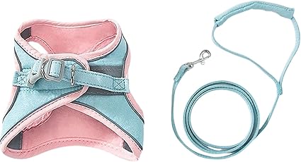 Cat Harness Set | Upgraded Escape Proof Adjustable Kitten Vest with Lead | Cat Walking Harness | Cat Vest Harness | Escape Proof Cat Harness Solid Durability Stand Out Portable for Pet Cats, and Dog