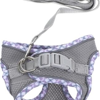 YARNOW 1 Set Reflective Kitten Harness Lead Buckle Pet Harness Lead Escape From Cat Harness Puppy Harness Lead Cat Collar Lead Kitten Vest Polyester