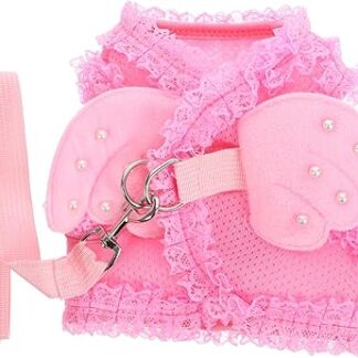 Kisangel Katzen Brustgeschirr 2st Katzengeschirr Kleidung Geschirr Für Welpen Gurtstopper Gurtschoner Schleifenkleid Leine Brustgurt Für Haustiere Haustier Geschirr Weste