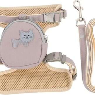 Angoily 2St hunderucksack Leine verstellbare Katzenweste Welpe laufweste Kätzchen verstellbares Geschirr Fluchtsichere Weste für Katzen Haustier Katzengeschirr Westengürtel