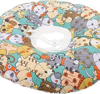 VILLFUL Cat Cone Collar Pet Collar Recovery Collar Puppy Decorative Collar Cotton Dog Cone Collar