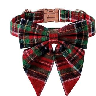 Bow Tie, Dog Collars, Adjustable Dog Bow Tie, Cute Dog Bow Tie, Holiday Theme Adjustable Size Enhances Style Easy to Use Adds Fun Versatile Use Collectible Trendy Look Suitable for Puppies and Cats