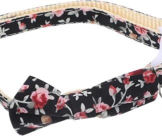 BUGUUYO Tragbares Katzenhalsband bandfeile ziehschleifenband Katzen cat Accessories für Katzen zubehör Welpenhalsband Katzenhalsband mit Glocke Katzenhalsbänder Polyester-Nylon