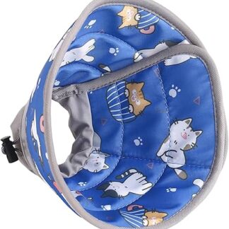 YHAILI Pet Recovery Collar Comfortable Light Weight Collar Protective Regulable Collar for Dogs and Cats, Soft and Permeable