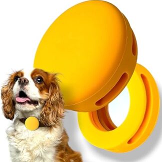 moosh™ Silicone Airtag Holder for Dogs and Cats | Perfect for Pet Trackers | Safe & Stylish