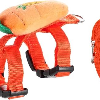 COLLBATH 1 Set of Lead Cat Harness for Outdoor Use for Dogs Cats Safety Harness Cat Leash Cat Lead Rope Wear-resistant Cat Harness Polyester Red