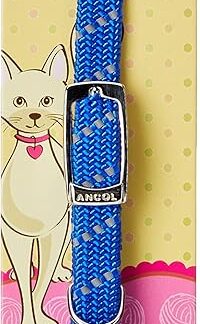 Reflective all-elastic Cat Collar Blue