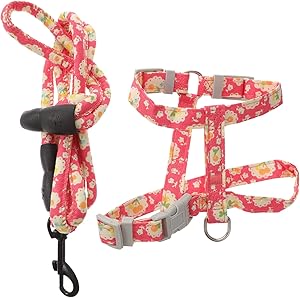 BUGUUYO Cat Dog Lead Cat Harness Puppy Padded Front Vest Kitten Lead for Cats Cat Harness and Lead Escape Proof Carry Strap for Small Dogs Cloth