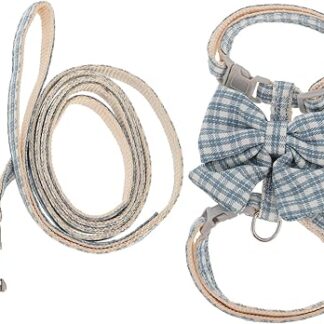 Sosoport 1 Satz Katzenleine bodentrampolin Outdoor sportovní a outdoorové oblečení Katzengeschirr ausbruchsicher Katzengeschirr und Leine Katze verstellbares Geschirr Laufleine für Katzen