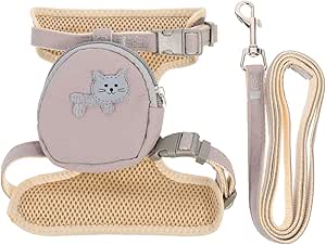 FRCOLOR 3St hunderucksack Leine Haustier Geschirr Trageschlaufe für kleine Hunde Welpe laufweste Seil für Katzengeschirr Katzenwestenleine atmungsaktiv Leinen Kätzchen Gurt Gürtel Nylon