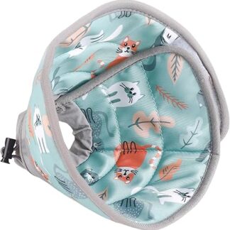 Pet Recovery Collar Comfortable Light Weight Collar Protective Regulable Collar for Dogs and Cats, Soft and Permeable