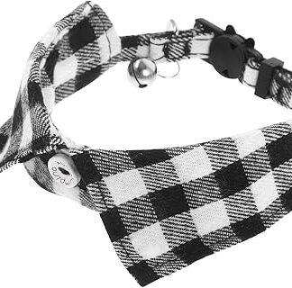 minkissy choker necklace pet supplies kitten collar cat plaid collar plaid cat collar cute cat collars cat decor cat collar neckwear fancy cat collar cloth chain ring skin friendly