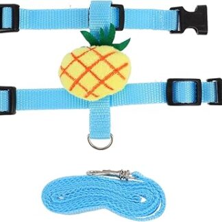 POPETPOP 1 Set Lead Pet Feeder Ferret Cage Cat Care Cat Care Cat Accessories Cat Collars Cat Lead Rope Cat Harness for Summer Polyester Blue