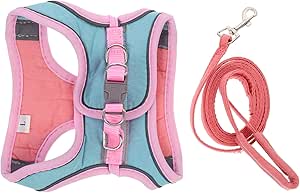 YARNOW 1 Satz Haustier Geschirr pet Supplies hundegurt Katzenrückenleinen katzenhalsband Service Hund Futterspender reflektierende Welpenweste entzückende Kätzchenleine Wildleder- Green