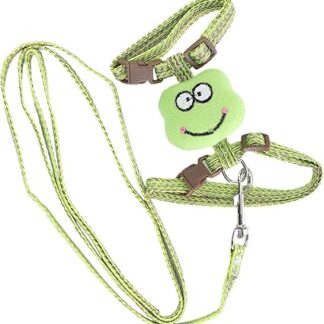 Katzengeschirr und Leine, Katzenleine und Geschirr-Set, Katzenleinen für Spaziergänge, Outdoor, Wandern, Reisen, Kätzchen-Geschirr, verstellbar, ausbruchsicher, für kleine, mittelgroße und große