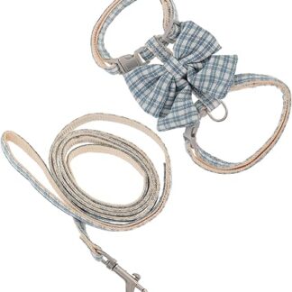 FRCOLOR 1 Satz Katzenleine kleine Hundeleine Katzengeschirr und Leine ausbruchsicher Haustier Geschirr Traktionsgurt für Haustiere Anti brechen frei Gürtel Hosenträger Leinen Kordelzug