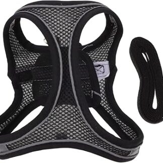 Yardwe 1 Set Pet Lead Cat Leash Cat Harnesses No-Choke Vest Straps Dog Collar Puppy Running Vest Pet Harness Lead for Cat Harness Vest Style Chest Strap Chainring Suite