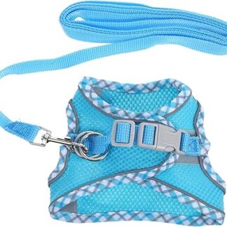 SEWOART 1 Set Kitten Reflective Harness Pet Harness Cat Walking Jacket Reflective Cat Jacket Small Cat Harness Cat Vest Lead Harness Lead