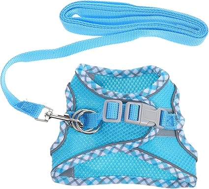 SEWOART 1 Set Kitten Reflective Harness Pet Harness Cat Walking Jacket Reflective Cat Jacket Small Cat Harness Cat Vest Lead Harness Lead
