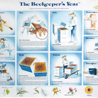 The Beekeeper's Year Poster