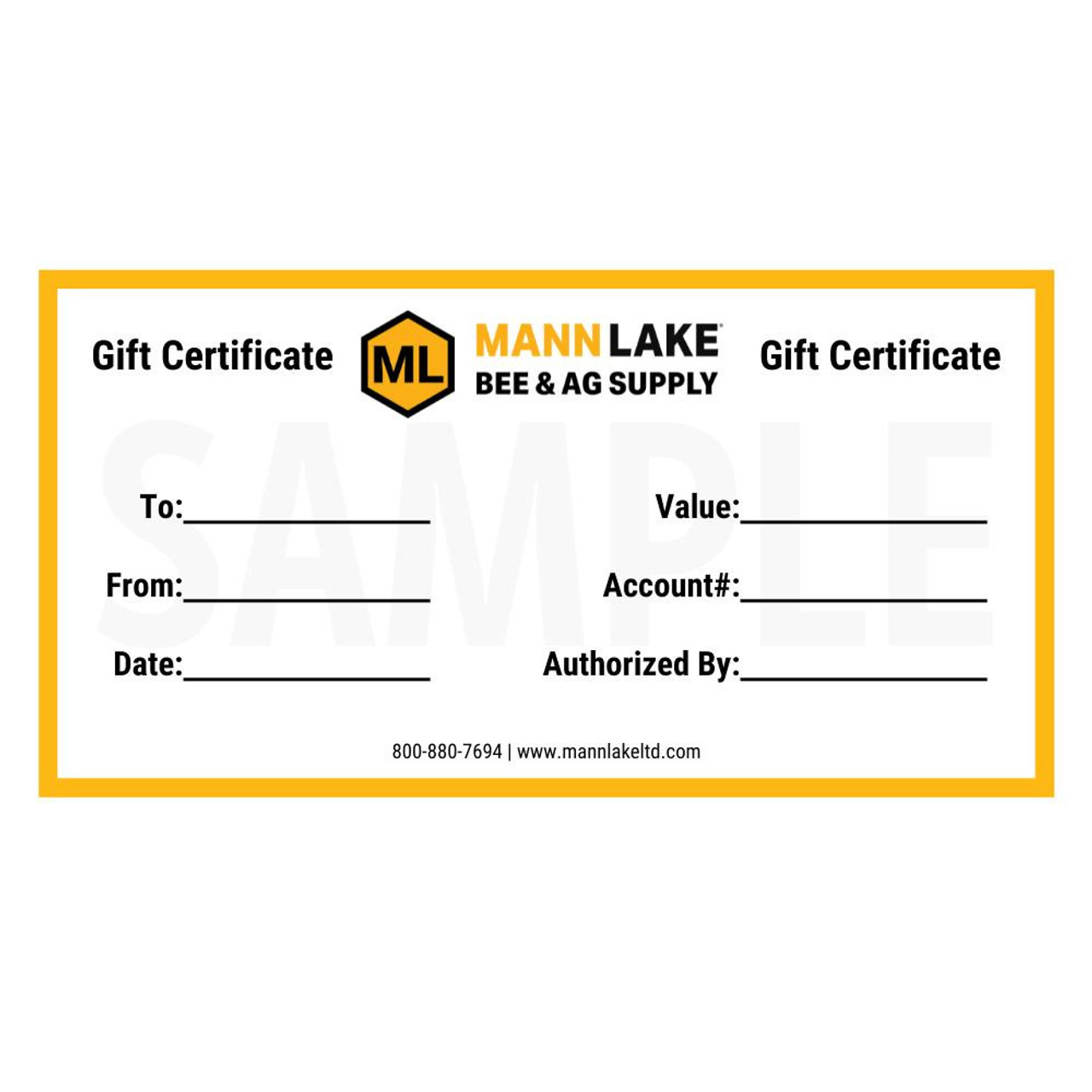 Gift Certificate