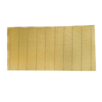 Wired Foundation Without Hooks for Deep Wedge Top/Grooved Bottom Bar Frames - 8 1/2 X 16 3/4