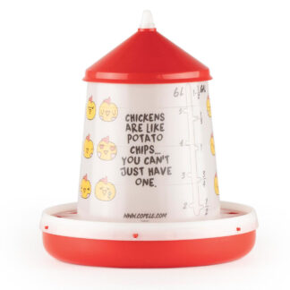 Chicken Emoji Poultry Feeder - 9 LB
